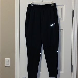 Black Nike Shield sweatpants